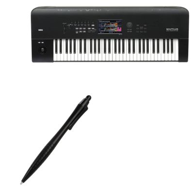 BoxWave Stylus Pen Compatible with Korg Nautilus - DirectTip Resistive Stylus, DirectTip Resistive Stylus - Jet Black