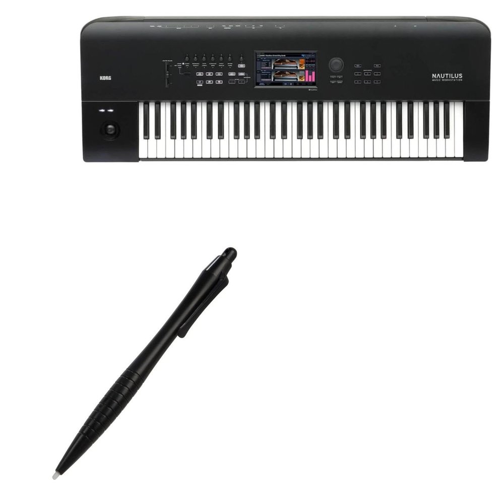 BoxWave Stylus Pen Compatible with Korg Nautilus - DirectTip Resistive Stylus, DirectTip Resistive Stylus - Jet Black