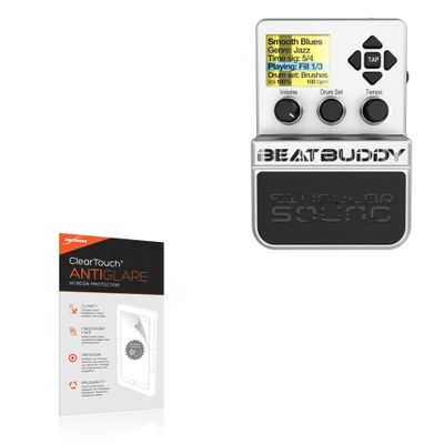 BoxWave Screen Protector Compatible With Singular Sound BeatBuddy - ClearTouch Anti-Glare (2-Pack), Anti-Fingerprint Matte Film Skin