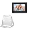 BoxWave Case Compatible with Anna Bella Digital Picture Frame 10.1 in - Encompass Urban Bag, Over Shoulder Messenger Straps Handle Bag Pockets - Cool Grey view 1