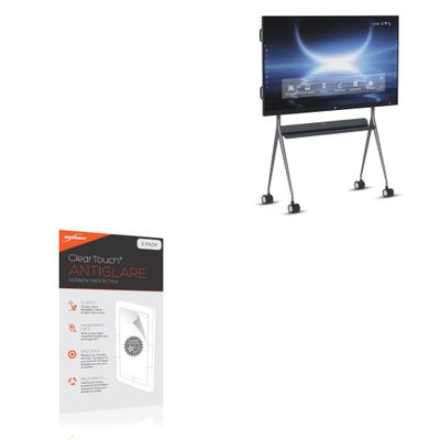 BoxWave Screen Protector Compatible with TIBURN Smartboard (75 in) - ClearTouch Anti-Glare (2-Pack), Anti-Fingerprint Matte Film Skin