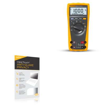 BoxWave Screen Protector Compatible with Fluke 77 IV - ClearTouch Anti-Glare Privacy (2-Pack), Privacy Screen Protector Flexible Film Anti-Glare
