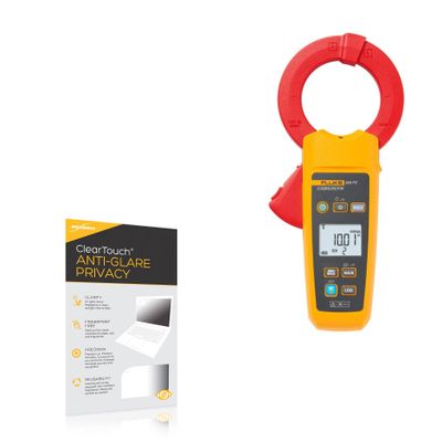 BoxWave Screen Protector Compatible with Fluke 369 FC - ClearTouch Anti-Glare Privacy (2-Pack), Privacy Screen Protector Flexible Film Anti-Glare