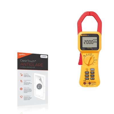 BoxWave Screen Protector Compatible with Fluke 355 - ClearTouch Anti-Glare (2-Pack), Anti-Fingerprint Matte Film Skin