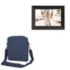 BoxWave Case Compatible with Arktronic 10.1 in Picture Frame Smart WiFi Digital - Encompass Urban Bag, Over Shoulder Messenger Straps Handle Bag Pockets - Navy view 1