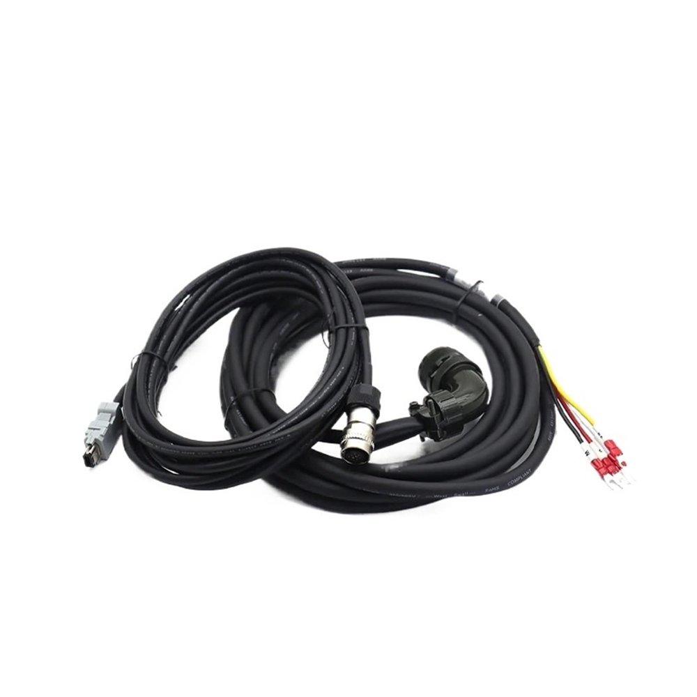 E3 Series High Power Power Cable ASD-E3-PW1003 ASD-E3-PW1005 ASD-E3-PW1010 and Encoder Cable ASD-E3-EN1003 ASD-E3-EN1005 (Color : 3M)
