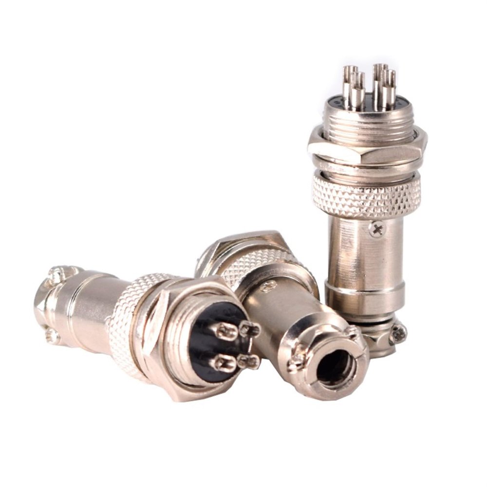 GX16 Aviation Circular Connector 2 Pin 3pin 4pin 5pin 6pin 7pin Male Plug& Female Socket (Size : 6p)