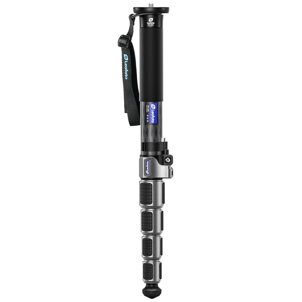 Carbon Fiber Lightweight Camera Monopod, Quick Lock System, MaxLoad 40kg, Waterproof Knob Locking System, Quick Height Adjustment, Big Flip Lock & General Knob(MPC-366C)