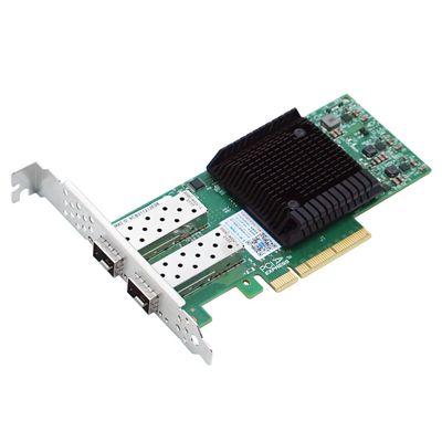 25GbE NIC Network Card Compatible with Mellanox ConnectX-4,Dual-SFP28 Ports PCI Express 3.0 X8 Ethernet Adapter Support Windows Server/Windows/Ubuntu