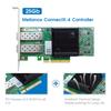 25GbE NIC Network Card Compatible with Mellanox ConnectX-4,Dual-SFP28 Ports PCI Express 3.0 X8 Ethernet Adapter Support Windows Server/Windows/Ubuntu view 4