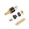 10PCS 4mm Banana Cable Connector Banana Socket Binding Post Terminal Audio Speaker Amplifier Plug Adapter Gold Plated (Color : 10Black) view 4