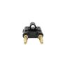 WUZDPRCJ 1/2Pcs Black 4mm Banana Plug Connector 4mm Audio Speaker Plug Adapter Double Row Audio Plug Banana Terminal Amplifier Plug Jack (Size : 2Pcs) view 3
