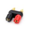 10PCS Banana Plugs Dual Female Couple Terminals Red Black Connector Amplifier Terminal Binding Post Banana Speaker Plug Jack view 4
