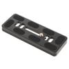 DirectNine Basics 100mm Plate Metal QR Clamp with 1/4'' Adapter for Camera Tripod view 2