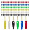 WUZDPRCJ 10Pcs 4MM Banana Plug Audio Gold Plated Speaker Connectors Amplifier Binding Post Jack Plug for Cable Terminals (Color : 10 White) view 3