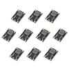 10 Pieces 5V Regulator Module Mini 360 Voltage Reducer DC to DC 5-28V to 5V 1.5A Buck Converter Power Supply Transformer Module view 1