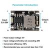 10 Pieces 5V Regulator Module Mini 360 Voltage Reducer DC to DC 5-28V to 5V 1.5A Buck Converter Power Supply Transformer Module view 2