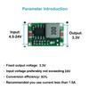 10 Pieces 3.3V Regulator Module MP184EN Voltage Reducer DC to DC 12V 24V 5-24V to 3.3V 1.5A Buck Converter Power Supply Transformer Module view 2