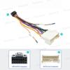 16pin Car Radio Stereo Power Retrofit Harness Cable Wire for Hyundai Santa Fe/Sonata Accent Elantra Tucson for Kia etc view 2