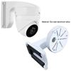 Wall Mount Bracket Junction Box, Aluminum Alloy 1-Pack Indoor Outdoor Wall Mount Bracket L-Type Bracket CCTV Security Dome IP Camera Mounting Security Surveillance L Bracket view 2