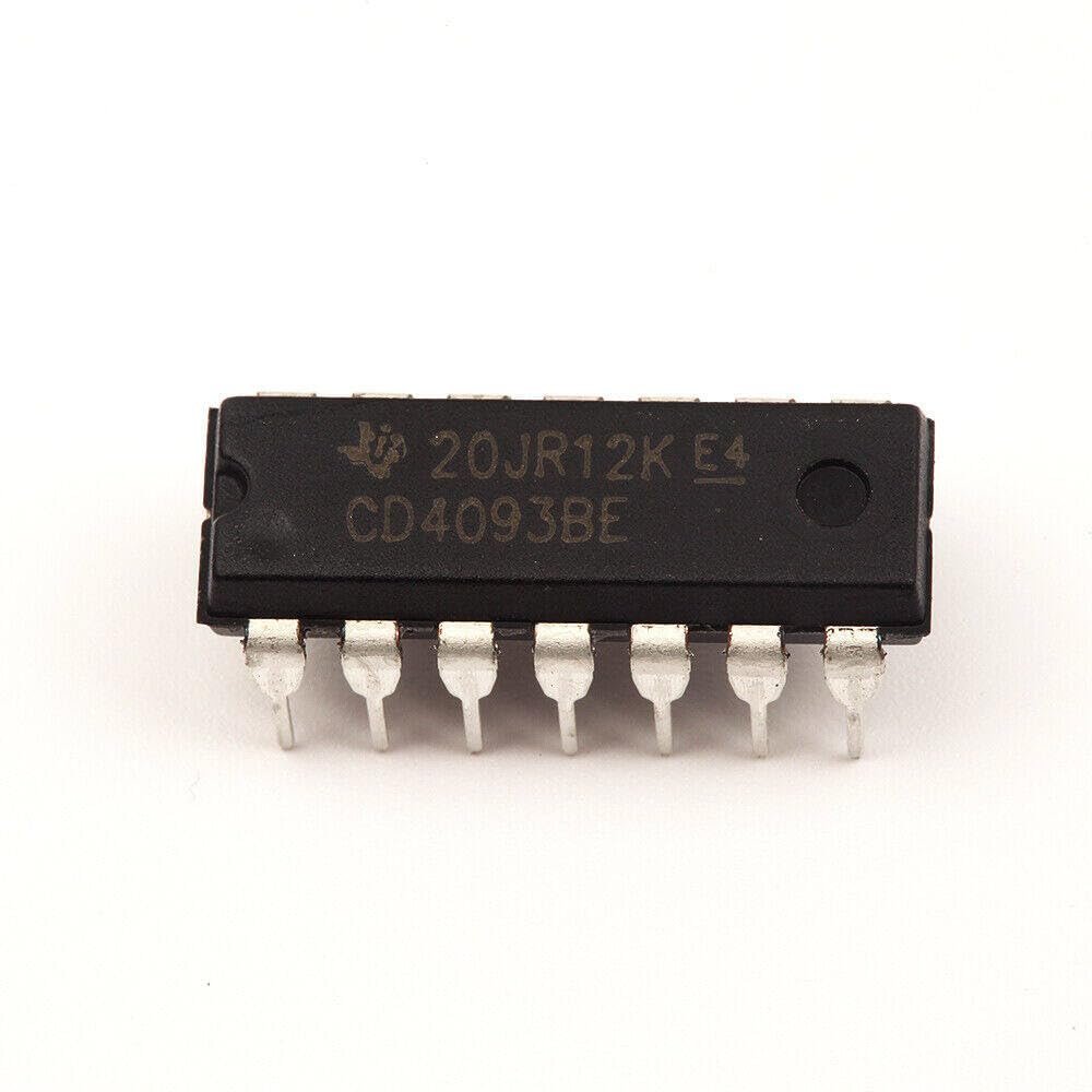 DirectNine Basics 10pcs CD4093BE CD4093 4093 DIP-14CHIP IC