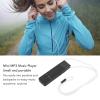 64GB Portable USB MP3 Player with Lossless Sound, Digital MP3 Music Player Memory Card Support (Black) view 2