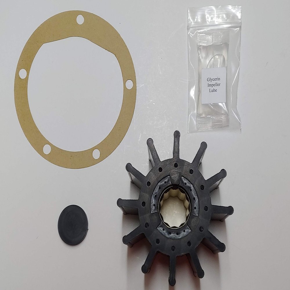 StayCoolPumps Raw Sea Water Pump Impeller Kit with lube Replaces Jabsco 17936-0001-P