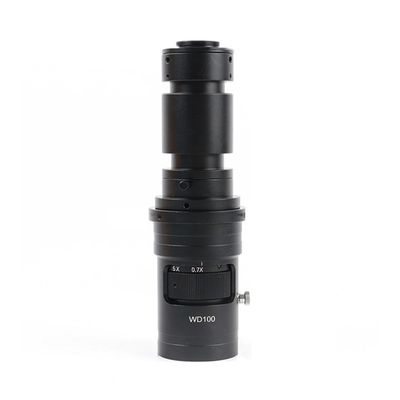 Microscope Kit Microscope Cameras 12MP 4K 1080P HDMI Industrial Digital Microscope Camera C mount Lens Industrial PCB Solder Repair Detection Video Recorder Set Microscope Lens Adapters ( Color : 500X
