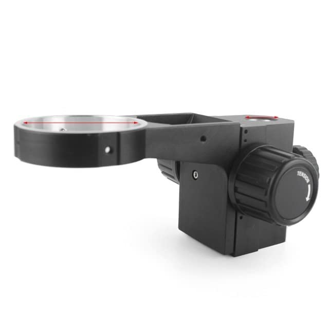 JOEBO Microscope Kit 76mm Diameter Adjustable Zoom Stere Microscopes Focusing Holder Focusing Bracket Microscope Lens Adapters (Color : 25mm-01)