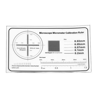 Magnification Adjuster Microscope Focusing Tool Microscope Calibration Achieve Accurate For Various Microscopes Accurate Calibration Scale For Microscopes