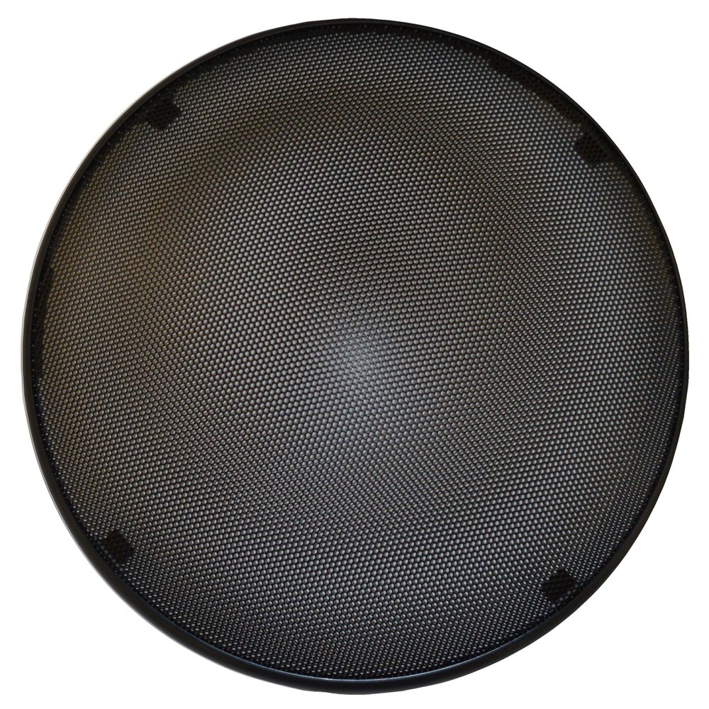 DirectNine Basics TOA Electronics Q-F122GRBK Black Grill; ABS Plastic Rim; Steel Plate; Black Painted; for F-122C/F-2352C/F-2352SC Wide Dispersion Speaker