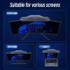 FGDTREE Vertical Fan Screen Hanging Fan Vertical Use Fan Screen Fan Monitors Fan Household USB Fan Suitable for Computer Monitors Screen Fan view 4