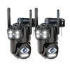 Security Cameras Outdoor Wifi,5G/2.4G Cameras for Home Security with Dual Lens,Motion tracking,Night Vision,24/7 continous record,Work With NVR/DVR Surveillance System,Weather Proof,SD/Cloud Storage view 1