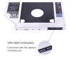 NVVVNX Aluminum 2nd HDD Caddy 9.5mm SATA 3.0 for 2.5" 2tb SSD Case HDD Enclosure with LED for Laptop CD-ROM DVD-ROM view 4