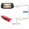 7 inch LCD Mirror Monitor+High Mount Brake Light Rear View Reverse Backup Camera Replacement for Chevrolet Express GMC Chevy Savana Exporer Vans Cargo Van 2003-2018 view 3