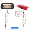 7 inch LCD Mirror Monitor+High Mount Brake Light Rear View Reverse Backup Camera Replacement for Chevrolet Express GMC Chevy Savana Exporer Vans Cargo Van 2003-2018 view 4