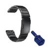 20/22/26mm stainless steel Quick Release WatchBand Fit for Garmin Fenix 7X/7/7S/6/6S/6X Pro/5X/5/5S Plus/Epix 2/MK2(Black 2,Quickfit 22mm Width) view 1