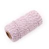 ECOLFE Ribbon, Colored Bakers Twine 100 Metres Wedding Party Crafts String Ribbon Cotton 15 Colors - Light Purple view 3