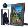 Small-ECO Hidden Camera Picture Frame - Spy Camera - WiFi HD 1080P - Offline PIR Motion Detection Video Record Video-only Night Vision - 365 Days Standby Nanny Cam