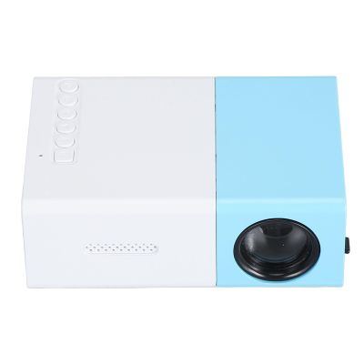 Mini Projector 1080P FHD for Home, Portable Projector LED Video Projector Outdoor Projector Compatible with Android iOS TV Stick HDMI USB (US Plug)