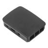 Black ABS Case Box for 3 B+, Good Heatsink Cooling Vent Design, All Ports Access, Stable Structure with LED Ports view 1