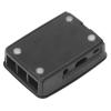 Black ABS Case Box for 3 B+, Good Heatsink Cooling Vent Design, All Ports Access, Stable Structure with LED Ports view 2