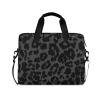 BOENLE Laptop Bag Fits Up to 16 Inch Computer Black-white Leopard Print Laptop Briefcases for Men Women view 1