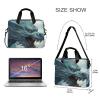 BOENLE Laptop Bag Fits Up to 16 Inch Computer Dragon Riding The Waves Laptop Briefcases for Men Women view 3