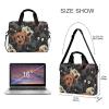 BOENLE Laptop Bag Fits Up to 16 Inch Computer Well Behaved Dogs Laptop Briefcases for Men Women view 3