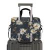 BOENLE Laptop Bag Fits Up to 16 Inch Computer Elegant Daisies Laptop Briefcases for Men Women view 2
