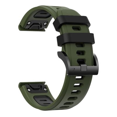 IRFKR 22MM Silicone Quick Release Watchband Strap For Garmin Fenix 7 6 Pro 5 Plus Epix Gen 2 935 945 Watch Easyfit Wrist Band Bracelet (Color : G, Size : For Forerunner 945 935)