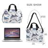 BOENLE Laptop Bag Fits Up to 16 Inch Computer Chubby Sharks Laptop Briefcases for Men Women view 4