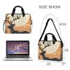 BOENLE Laptop Bag Fits Up to 16 Inch Computer Christmas Cartoon Elk Drawing Laptop Briefcases for Men Women view 3