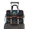 BOENLE Laptop Bag Fits Up to 16 Inch Computer Magic Staff Owl Laptop Briefcases for Men Women view 2